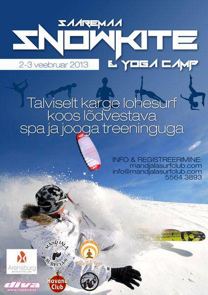 Saaremaa Snowkite & Yoga Camp