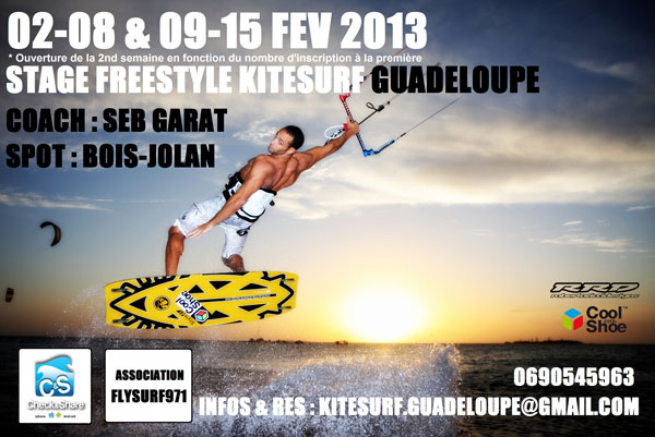 Stage Freestyle Kitesurf Guadeloupe