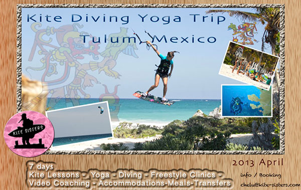 Kitesurf, Diving & Yoga Trip Tulum, Mexico