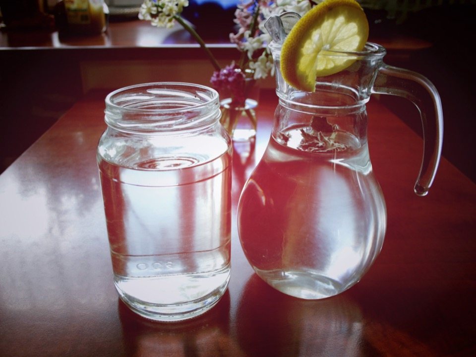 lemon mint water