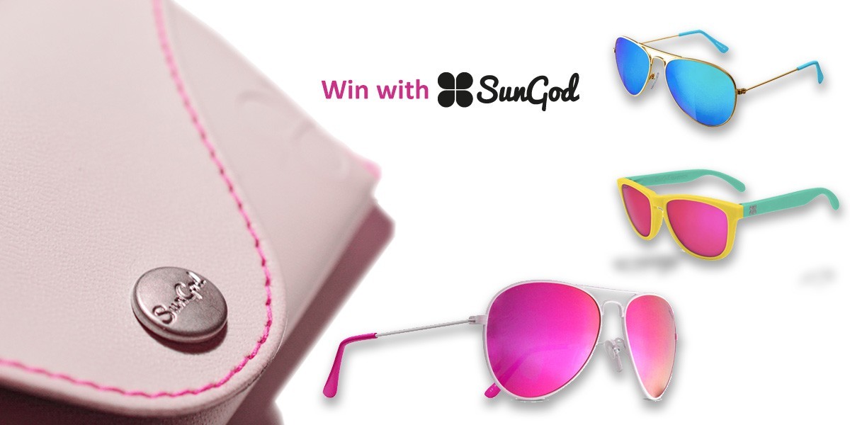 Win SunGod Custom Polarised Sunglasses