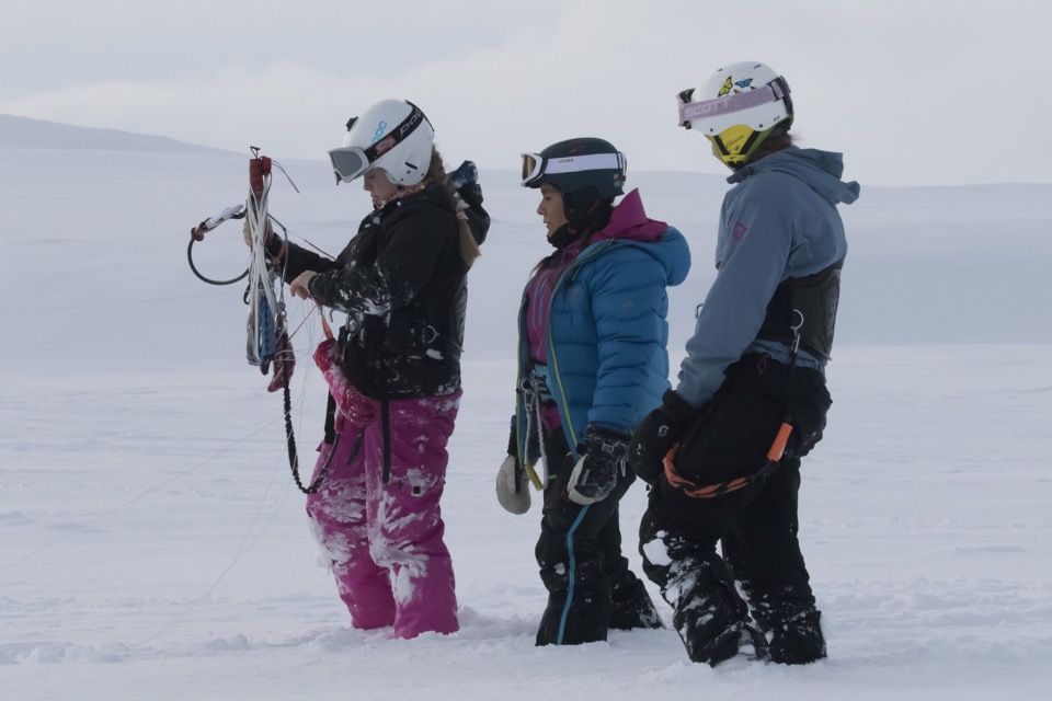 Kari Schibevaag - Snowkiting KiteSista