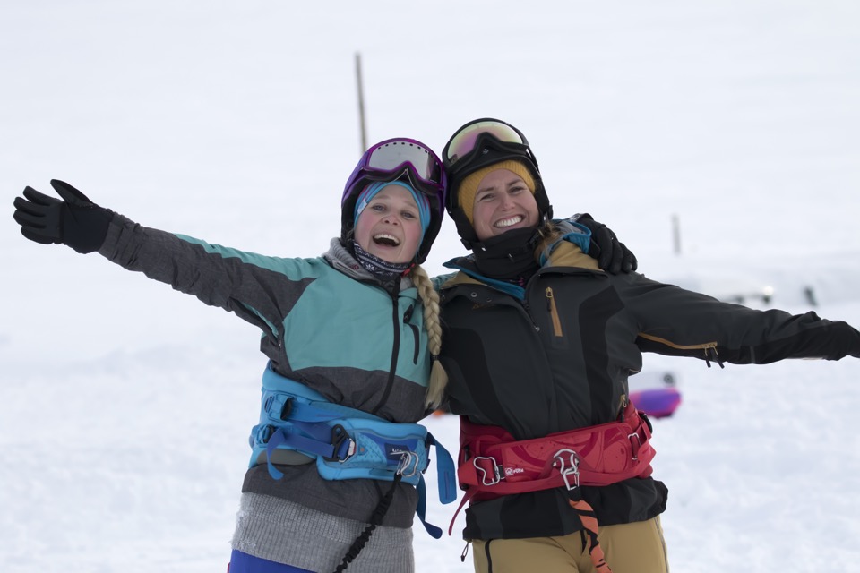 Kari Schibevaag - Snowkiting KiteSista