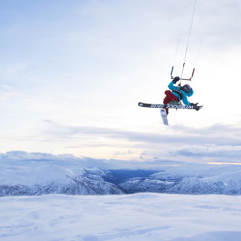 Kari Schibevaag - Snowkiting KiteSista