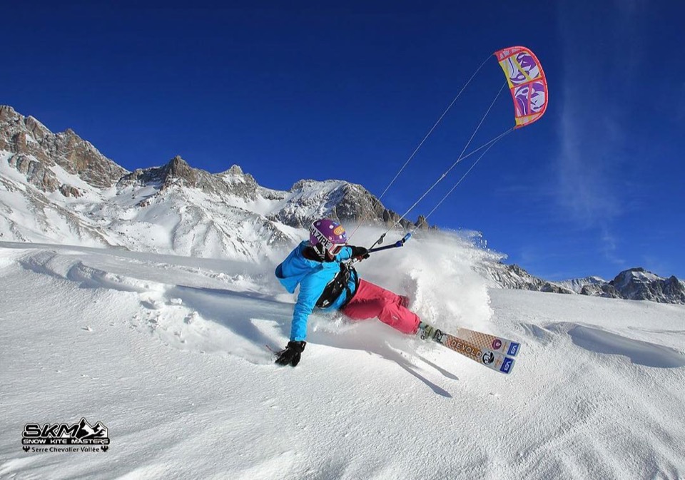 Kari Schibevaag - Snowkiting KiteSista