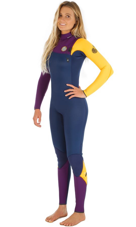 Rip Curl Womens G Bomb 3/2 Zip Free Wetsuit 2016
