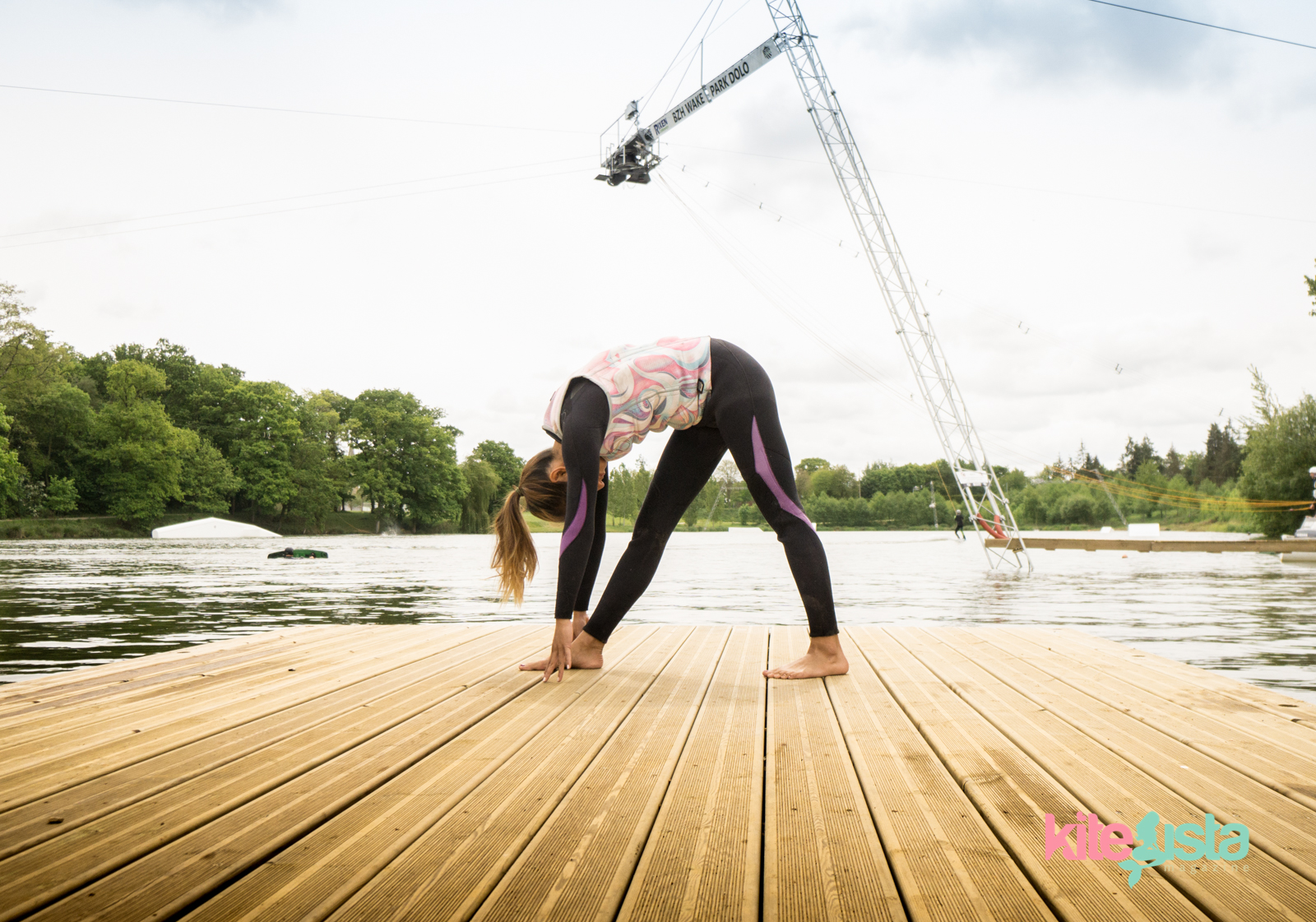 How to Stretch for wakeboarding - Paula Rosales