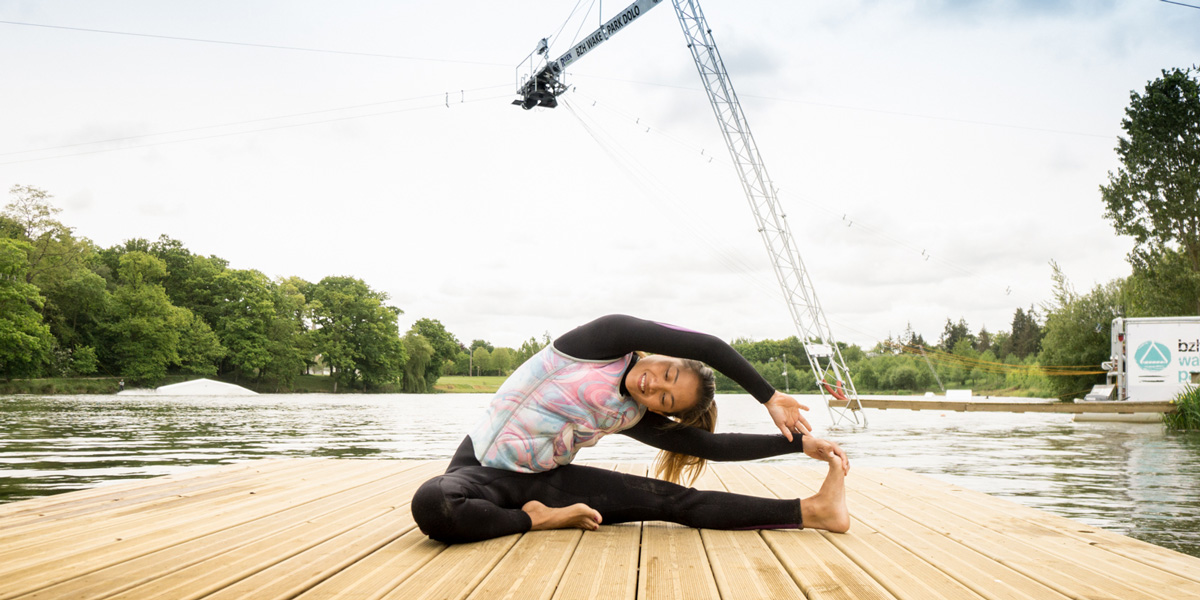 How to Stretch before a Session at the Cable park