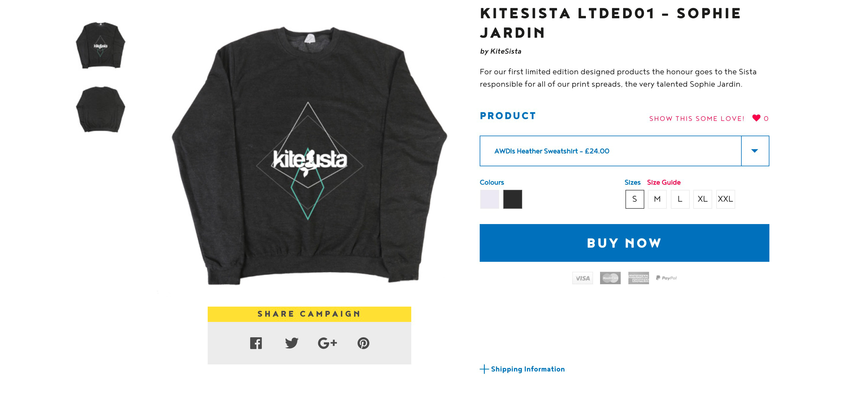 KiteSista Limited Edition Series 01 - Only Available for 14 Days ...