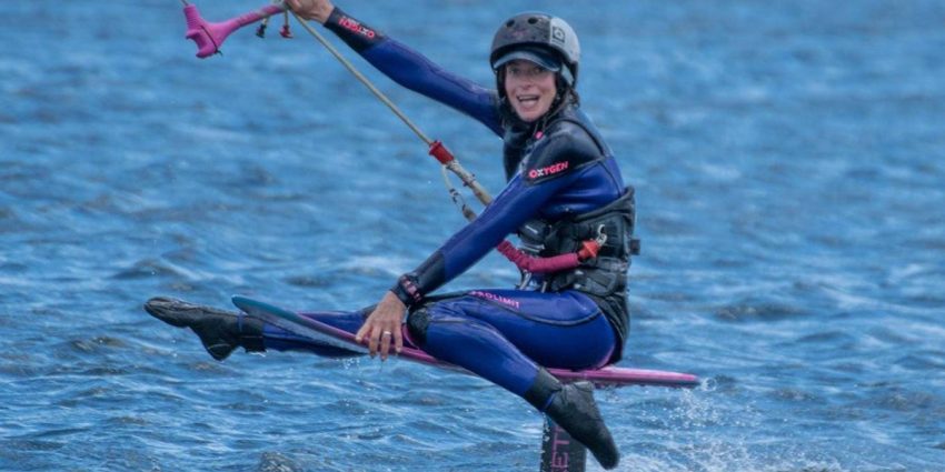 Kitefoiling Ballet with Dorothée
