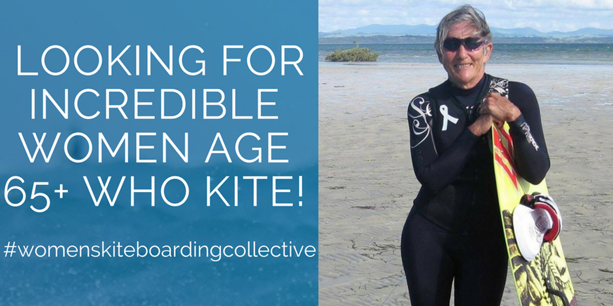 PROJECT 65+: 14 women aged 65-76 living life to the full & kiteboarding